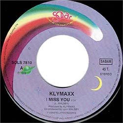 画像3: KLYMAXX / I MISS YOU (7インチMIX) [◎中古レア盤◎お宝！ベルギー版ジャケ！7"MIX！チークタイム名曲！]