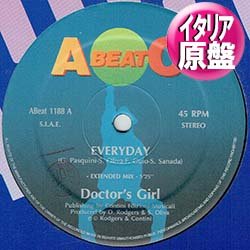 画像1: DOCTOR'S GIRL / EVERYDAY (伊原盤/12"MIX) [◎中古レア盤◎奇跡の新品！「エブリデイ！そばにいてよ♪」の日本語サビ！常連曲！]