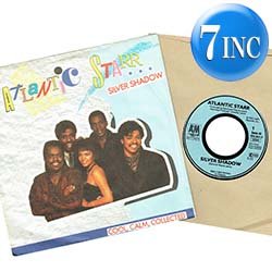 画像1: ATLANTIC STARR / SILVER SHADOW (7インチ) [◎中古レア盤◎お宝！美A級品！ドイツ版ジャケ7"！ライトメロウ！]