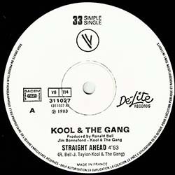 画像3: KOOL & THE GANG / STRAIGHT AHEAD (仏原盤/12"MIX) [◎中古レア盤◎貴重！フランス版ジャケ！ロングMIX！]