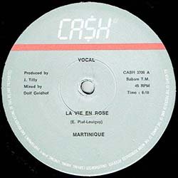 画像2: MARTINIQUE / LA VIE EN ROSE (ベルギー原盤/12"MIX) [◎中古レア盤◎貴重！ベルギー版ジャケ！ばら色の人生！]