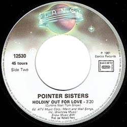 画像3: POINTER SISTERS / SLOW HAND (7インチ) [◎中古レア盤◎お宝！フランス版ジャケ7"！LP未収録のB面も人気！]