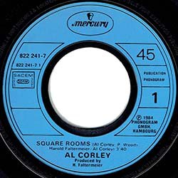 画像3: AL CORLEY / SQUARE ROOMS (7インチ) [◎中古レア盤◎貴重！フランス版ジャケ7"！哀愁ハイエナ！]