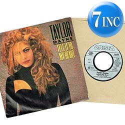 画像1: TAYLOR DAYNE / TELL IT TO MY HEART (7インチ) [◎中古レア盤◎お宝！ドイツ版ジャケ7"！インスト入り！]