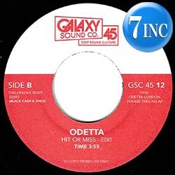 画像1: ODETTA / HIT OR MISS (7インチ/エディット) [■廃盤■激レア！なんと新品！幻のマル秘EDIT！]