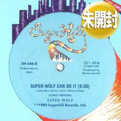 画像1: SUPER WOLF / SUPER WOLF CAN DO IT (米原盤/12"MIX) [◎中古レア盤◎鬼レア！なんと新品！次は無い未開封原盤！]