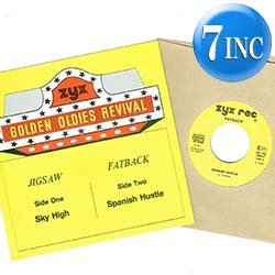 画像1: FATBACK BAND & JIGSAW / SPANISH HUSTLE & SKY HIGH (7インチMIX) [◎中古レア盤◎お宝！なんと新品！コレは凄い！ドイツ版7"MIX！]