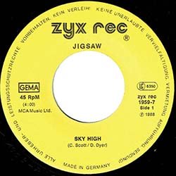 画像3: JIGSAW & FATBACK BAND / SKY HIGH & SPANISH HUSTLE (7インチMIX) [◎中古レア盤◎お宝！なんと新品！コレは凄い！ドイツ版7"MIX！]