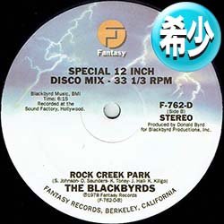 画像1: BLACKBYRDS / ROCK CREEK PARK & HAPPY MUSIC (全2曲) [■廃盤■激レア！少量生産！超豪華2曲版！]