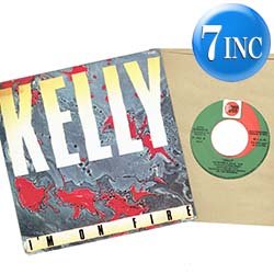 画像1: KELLY MARIE / I'M ON FIRE (7インチ) [◎中古レア盤◎激レア！スペイン版非売品7"！別ジャケ + ロングMIX！]