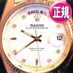 画像1: ERIC B & RAKIM / AS THE RHYME GOES ON (全2曲) [■廃盤■貴重な超美品！人気の「ロレックス・ジャケ」！]