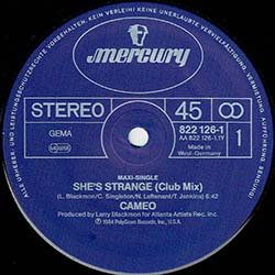 画像3: CAMEO / SHE'S STRANGE (独原盤/12"MIX) [◎中古レア盤◎激レア！最強の西ドイツ版ロゴジャケ！ロングMIX！]