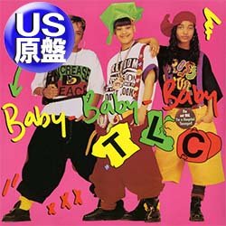 画像1: TLC / BABY BABY BABY (米原盤/REMIX) [◎中古レア盤◎激レア！金印入りUS原盤！飾りたい「ピンクジャケREMIX」！]