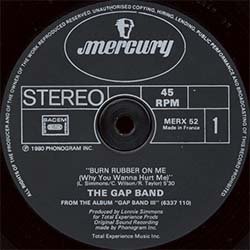 画像3: GAP BAND / BURN RUBBER ON ME (仏原盤/12"MIX) [◎中古レア盤◎激レア！フランス版ジャケ！ロングMIX！]