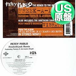 画像1: PETEY PABLO feat TWISTA / FREAK-A-LEEK (米原盤/REMIX) [◎中古レア盤◎お宝！豪華カップリング！特大ヒット！]