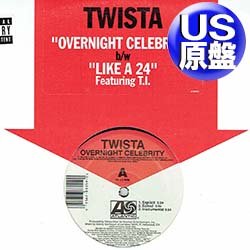 画像1: TWISTA / OVERNIGHT CELEBRITY (米原盤/全2曲) [◎中古レア盤◎お宝！LENNY.W名曲"CALL I LOVE YOU"使い！]