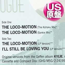 画像1: KYLIE MINOGUE / THE LOCO-MOTION (米原盤/3VER) [◎中古レア盤◎お宝！希少US原盤！3VER入り！]