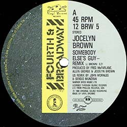 画像2: JOCELYN BROWN / SOMEBODY ELSE'S GUY (英原盤/M&Mミックス) [◎中古レア盤◎激レア！美ジャケ！REMIX版のみのアカペラ入り！]