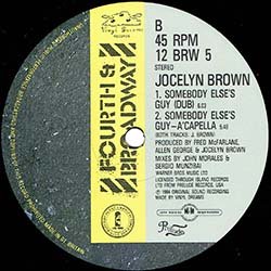 画像3: JOCELYN BROWN / SOMEBODY ELSE'S GUY (英原盤/M&Mミックス) [◎中古レア盤◎激レア！美ジャケ！REMIX版のみのアカペラ入り！]