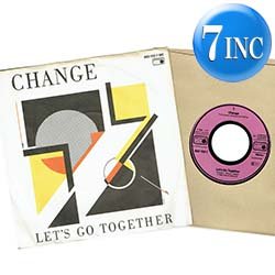 画像1: CHANGE / LET'S GO TOGETHER & PART OF ME (7インチMIX) [◎中古レア盤◎お宝美品盤！ドイツ版ジャケ7"MIX！]