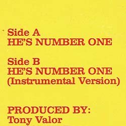 画像3: FANTASY / HE'S NUMBER ONE (7インチMIX) [◎中古レア盤◎激レア！別タイプのドイツ版ジャケ7"MIX！]