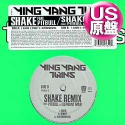 画像1: YING YANG TWINS feat PITBULL / SHAKE (米原盤/REMIX) [◎中古レア盤◎お宝！コレは原盤！必殺「ディン・ダダ」使い！]