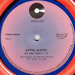 画像3: SISTER SLEDGE / HE'S THE GREATEST DANCER & WE ARE FAMILY (和蘭原盤/全2曲) [◎中古レア盤◎激レア！オランダ原盤！豪華2曲！]