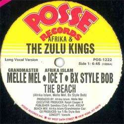 画像2: AFRIKA & THE ZULU KINGS / THE BEACH (米原盤/12"MIX) [◎中古レア盤◎お宝！シュリンク付！美A級品！コレはUS原盤！「愛しのレイラ」使い！]