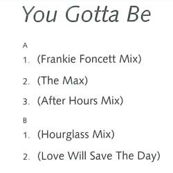 画像2: DES'REE / YOU GOTTA BE (英原盤/REMIX) [◎中古レア盤◎お宝！本物の原盤！超ウォントの「アフターアワーズMIX」！]