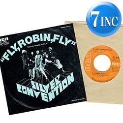 画像1: SILVER CONVENTION / FLY ROBIN FLY (7インチMIX) [◎中古レア盤◎激レア！超少量生産7"！メキシコ版ジャケ7"MIX！]