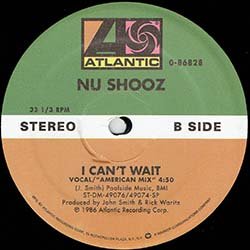 画像3: NU SHOOZ / I CAN'T WAIT (DUTCH MIX) [■廃盤■お宝！少量生産！サンプリング大ネタ！]