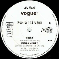 画像4: KOOL & THE GANG / CHERISH + FRESHメドレー (仏原盤/12"MIX) [◎中古レア盤◎お宝！フランス版ジャケ！波の音MIX！]