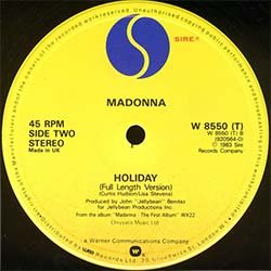 画像3: MADONNA / TRUE BLUE & HOLIDAY (英原盤/12"MIX) [◎中古レア盤◎お宝！英国版ジャケ！豪華2曲入り！]