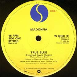 画像4: MADONNA / TRUE BLUE & HOLIDAY (英原盤/12"MIX) [◎中古レア盤◎お宝！英国版ジャケ！豪華2曲入り！]