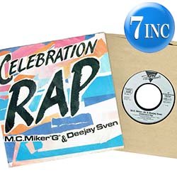 画像1: M.C. MIKER G / CELEBRATION RAP (7インチMIX) [◎中古レア盤◎お宝！西ドイツ版ジャケ！7インチMIX！]