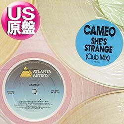 画像1: CAMEO / SHE'S STRANGE (米原盤/12"MIX) [◎中古レア盤◎お宝！初回ステッカー付原盤！ロングMIX！]