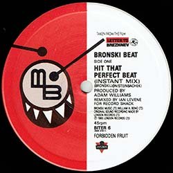 画像2: BRONSKI BEAT / HIT THAT PERFECT BEAT (英原盤/REMIX) [◎中古レア盤◎お宝！本物の原盤！必殺「狼バージョン」！]