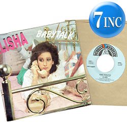 画像1: ALISHA / BABY TALK (7インチMIX) [◎中古レア盤◎お宝！オランダ版ジャケ7"MIX！哀愁マハラジャ！]