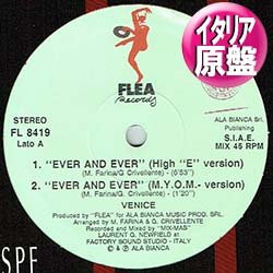 画像1: VENICE / EVER AND EVER (伊原盤/HIGH "E"MIX) [◎中古レア盤◎お宝！コレは原盤！イタリアのみ！]