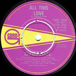 画像3: DEBARGE / ALL THIS LOVE (7インチMIX) [◎中古レア盤◎激レア！マニア探す別ジャケ！7"MIX！]