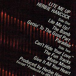 画像2: HERBIE HANCOCK / ライト・ミー・アップ (LP原盤/全8曲) [◎中古レア盤◎お宝！美A級品！海外高値の日本版帯付！ダンクラ鉄板！]