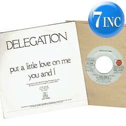 画像1: DELEGATION / YOU AND I + 1曲 (7インチMIX) [◎中古レア盤◎激レア！最強のイタリア版ジャケ！超豪華2曲の7"MIX！]