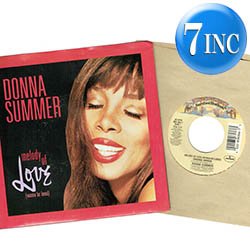 画像1: DONNA SUMMER / クリスマスソング & MELODY OF LOVE (7インチ) [◎中古レア盤◎お宝！ジャケ付7"！X'MAS定番 & ハウス名曲！]