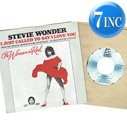 画像1: STEVIE WONDER / I JUST CALLED TO SAY I LOVE YOU (7インチMIX) [◎中古レア盤◎激レア！他と違うポルトガル版ジャケ7”MIX + インスト！]