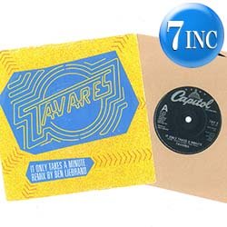 画像1: TAVARES / IT ONLY TAKES A MINUTE (86年MIX/7"MIX) [◎中古レア盤◎激レア！英国版ジャケ！86年版の7"MIX！]