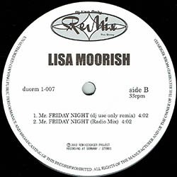 画像2: LISA MOORISH / マル秘MIX集 (マル秘MIX/全2曲) [■廃盤■お宝！少量生産！超希少音源！マル秘MIX + オリジ！]