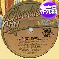 画像1: VERNON BURCH / NEVER CAN FIND THE WAY (USプロモ/全2曲) [◎中古レア盤◎激レア！80'sFUNKYダンクラ最高峰！B面曲は別MIX！]