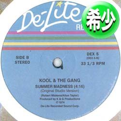 画像1: KOOL & THE GANG / SUMMER MADNESS & GET DOWN ON IT (全2曲) [■廃盤■お宝！極少量生産！1面使用版！豪華2曲！]