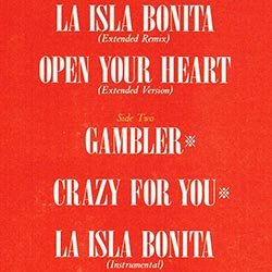 画像3: MADONNA / ラ・イスラ・ボニータ + 3曲 (12"MIX/全4曲) [◎中古レア盤◎お宝！日本版帯付！特別企画MIX集！]