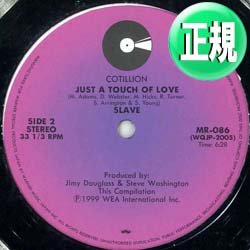 画像1: SLAVE / JUST A TOUCH OF LOVE & WATCHING YOU (12"MIX/全2曲) [◎中古レア盤◎お宝！高音質版！豪華2曲！]